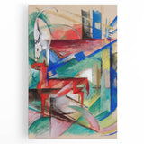 Franz Marc's Abstract Animals - Expressionist Wall Art for Home