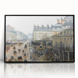 French Theater Square Paris Impressionism Wall Art by Camille Pissarro