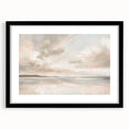 Abstract landscape wall art framed in black with a white mat, showcasing vibrant colors and dynamic shapes, perfect for modern home décor and artistic expression.