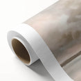 Abstract landscape wall art on rolled canvas, showcasing vibrant colors and fluid forms, ideal for modern home decor. Packaged securely in a cardboard tube.