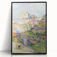 Impressionism Wall Art - Colorful Townscape - Cezanne's Gardanne Print
