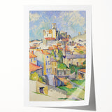 Impressionism Wall Art - Colorful Townscape - Cezanne's Gardanne Print