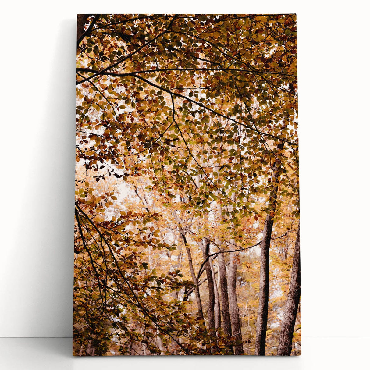 Black and white abstract painting on stretched canvas depicting swirling patterns, ideal for kitchen wall art.