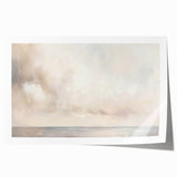 Abstract landscape wall art print showcasing vibrant colors and fluid patterns, ideal for modern home decor, rolled and ready for framing or display.