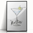 Large abstract wall art featuring mid-century modernist design in black and white tones, acrylic framed.