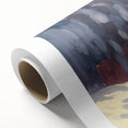 Winter Mountain Stream - Modern Wall Art of Snowy Landscape Scene