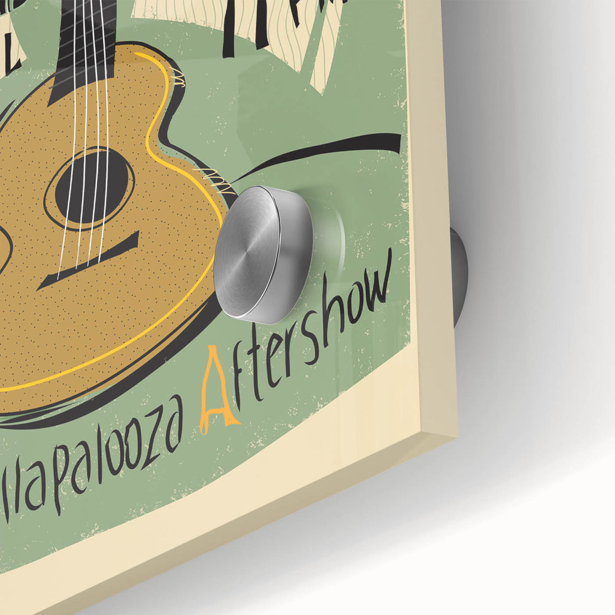 Gary Clark Jr. Retro Wall Art - Vintage Lollapalooza Poster