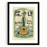 Gary Clark Jr. Retro Wall Art - Vintage Lollapalooza Poster