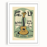 Gary Clark Jr. Retro Wall Art - Vintage Lollapalooza Poster