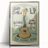 Gary Clark Jr. Retro Wall Art - Vintage Lollapalooza Poster