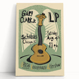 Gary Clark Jr. Retro Wall Art - Vintage Lollapalooza Poster
