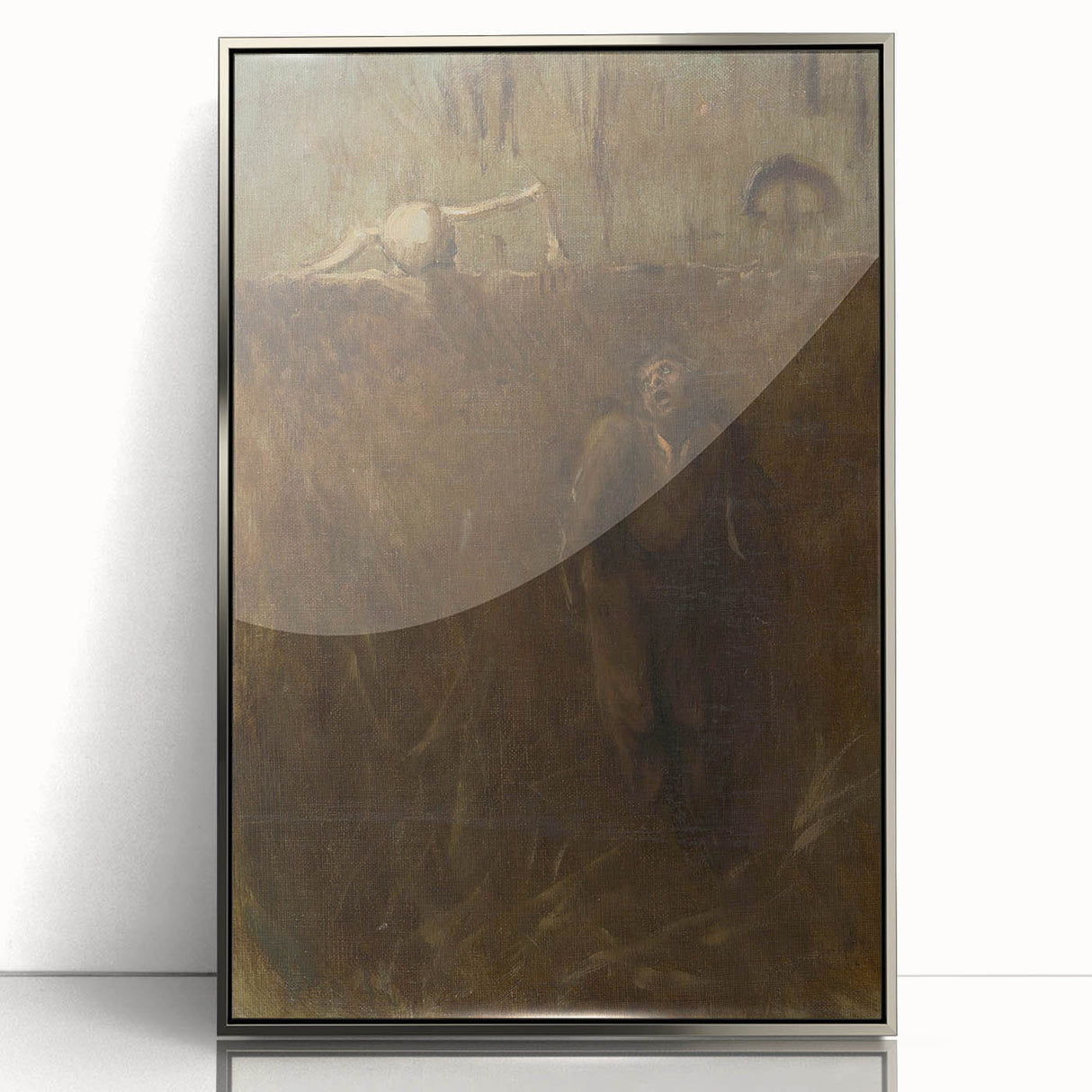 Realism Art Print of Memento - Dark and Thought-Provoking Scene