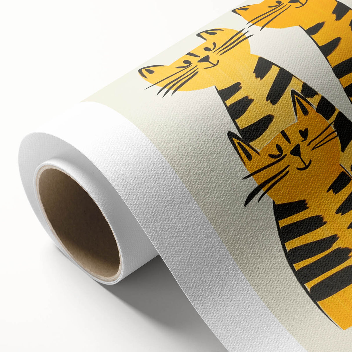 Modern Cat Trio Print - Kids Room Art Prints & Playroom Decor