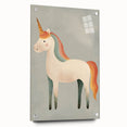Whimsical Unicorn Nursery Wall Art - Baby & Kids Room Decor