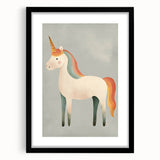 Whimsical Unicorn Nursery Wall Art - Baby & Kids Room Decor
