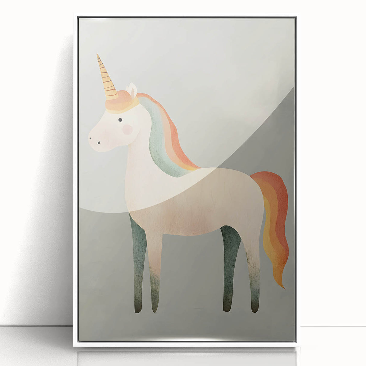 Whimsical Unicorn Nursery Wall Art - Baby & Kids Room Decor