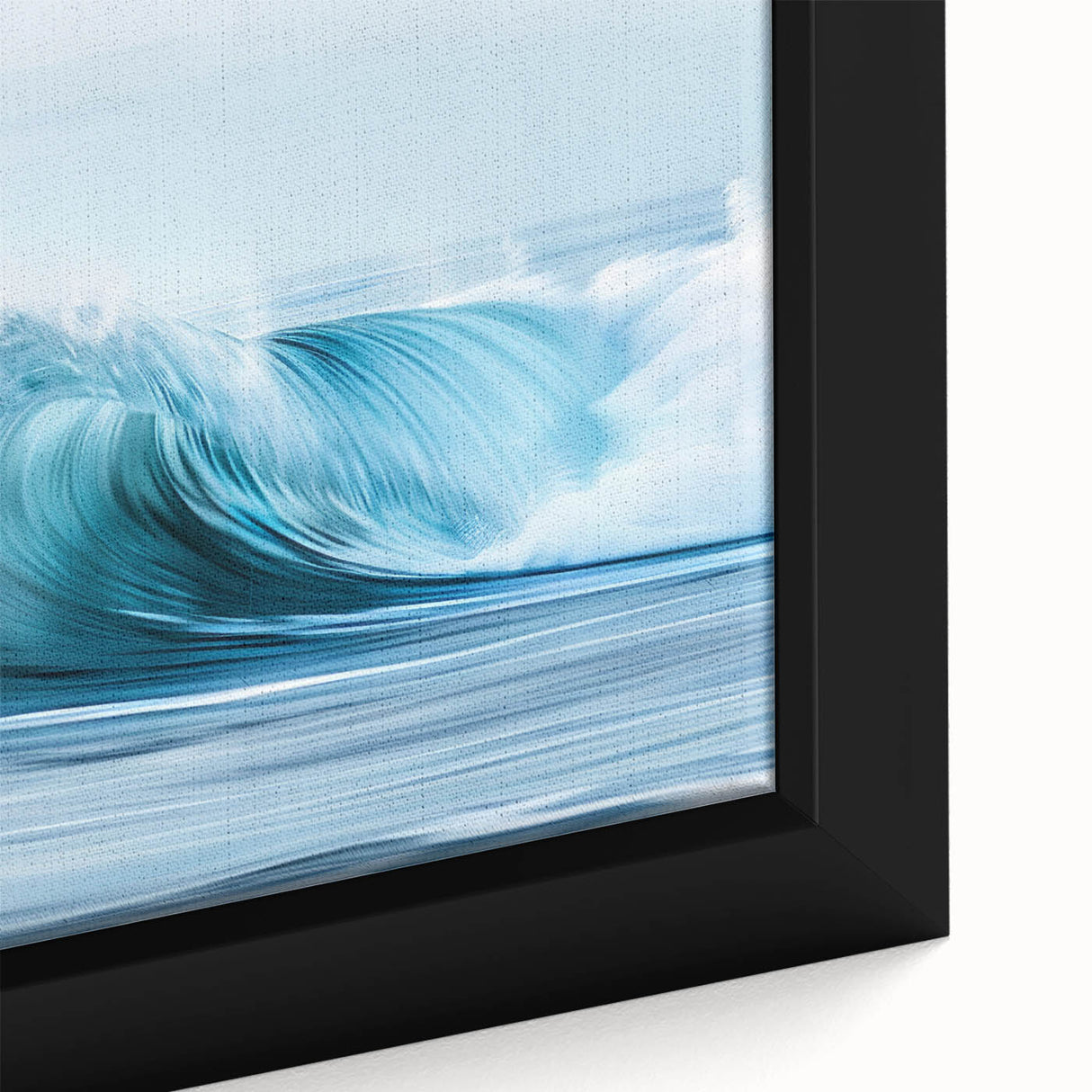 Turquoise Ocean Wave Wall Art – Dynamic Coastal Motion Photography
