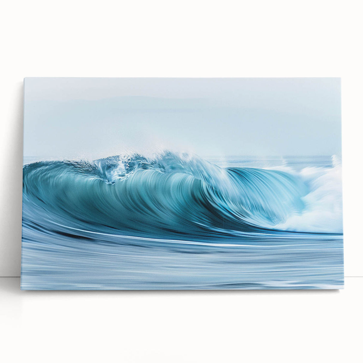 Turquoise Ocean Wave Wall Art – Dynamic Coastal Motion Photography