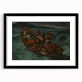 Romanticism Art: "Christ Asleep During the Tempest" by Delacroix
