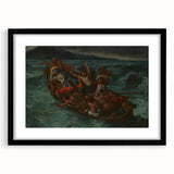 Romanticism Art: "Christ Asleep During the Tempest" by Delacroix
