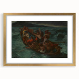 Romanticism Art: "Christ Asleep During the Tempest" by Delacroix