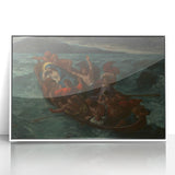 Romanticism Art: "Christ Asleep During the Tempest" by Delacroix