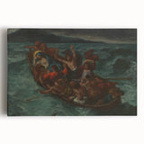 Romanticism Art: "Christ Asleep During the Tempest" by Delacroix