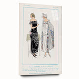 Parisian Art Deco Wall Art – 1923 Fashion Style Print for Elegance