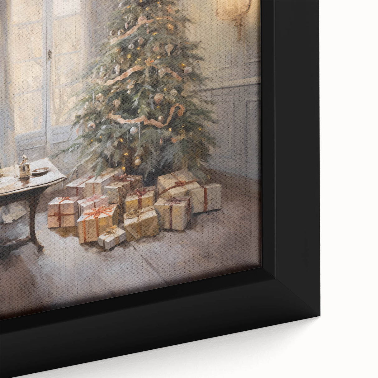 Elegant Christmas Tree – Festive Christmas Canvas Art