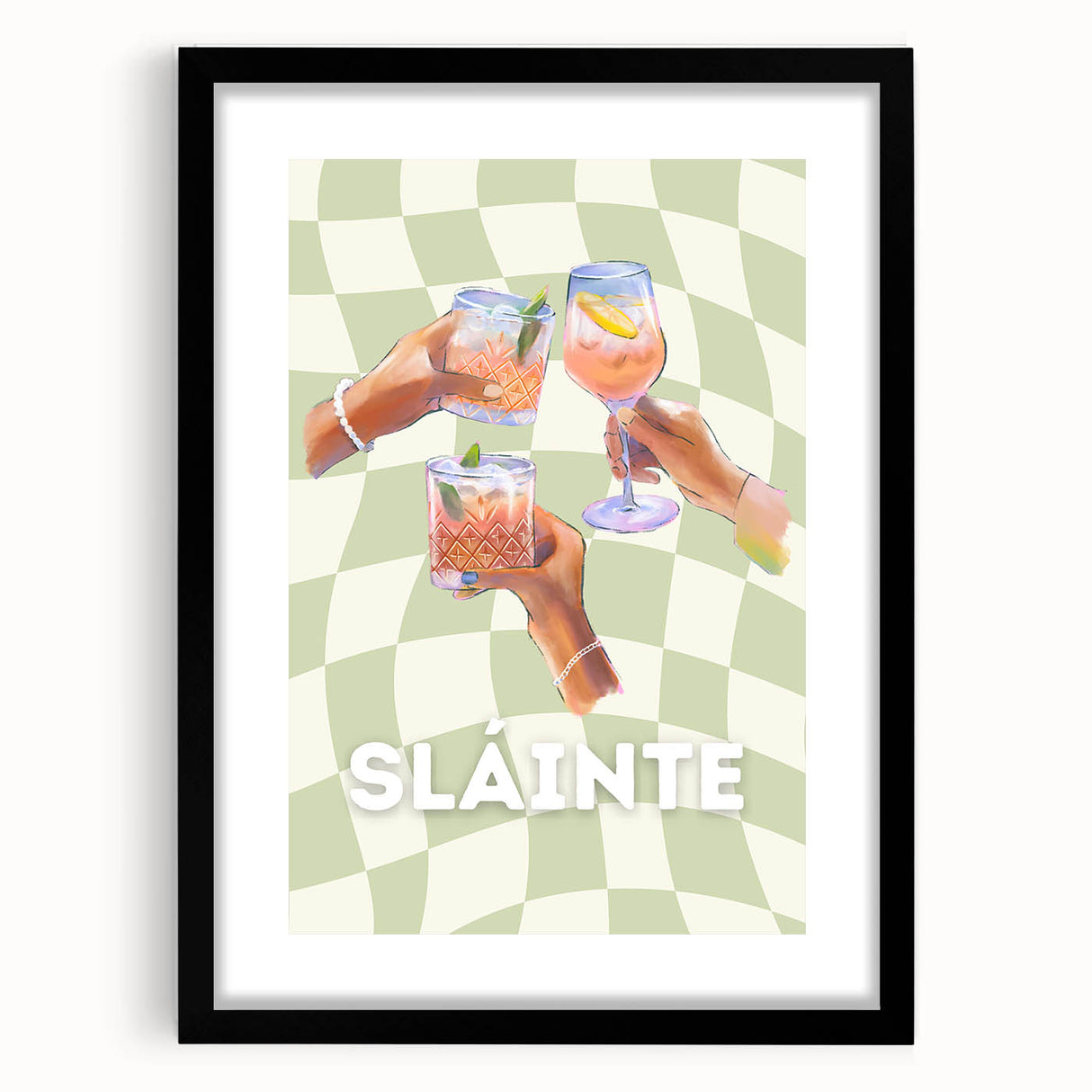 St. Patrick’s Day Wall Art - Irish Toast “Sláinte” Print