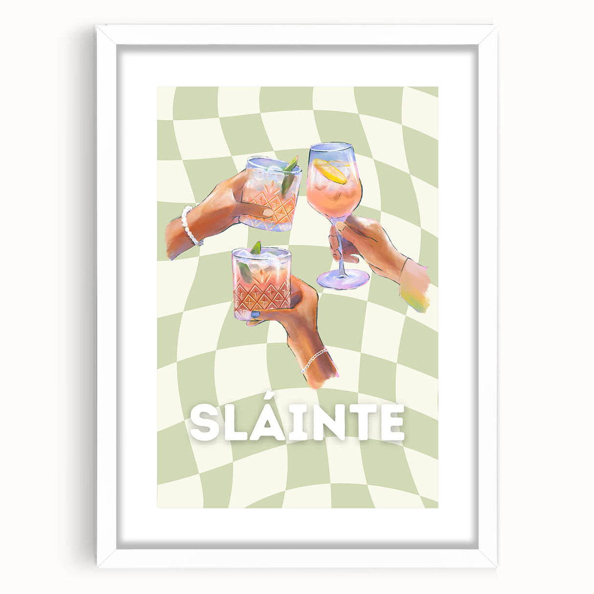 St. Patrick’s Day Wall Art - Irish Toast “Sláinte” Print