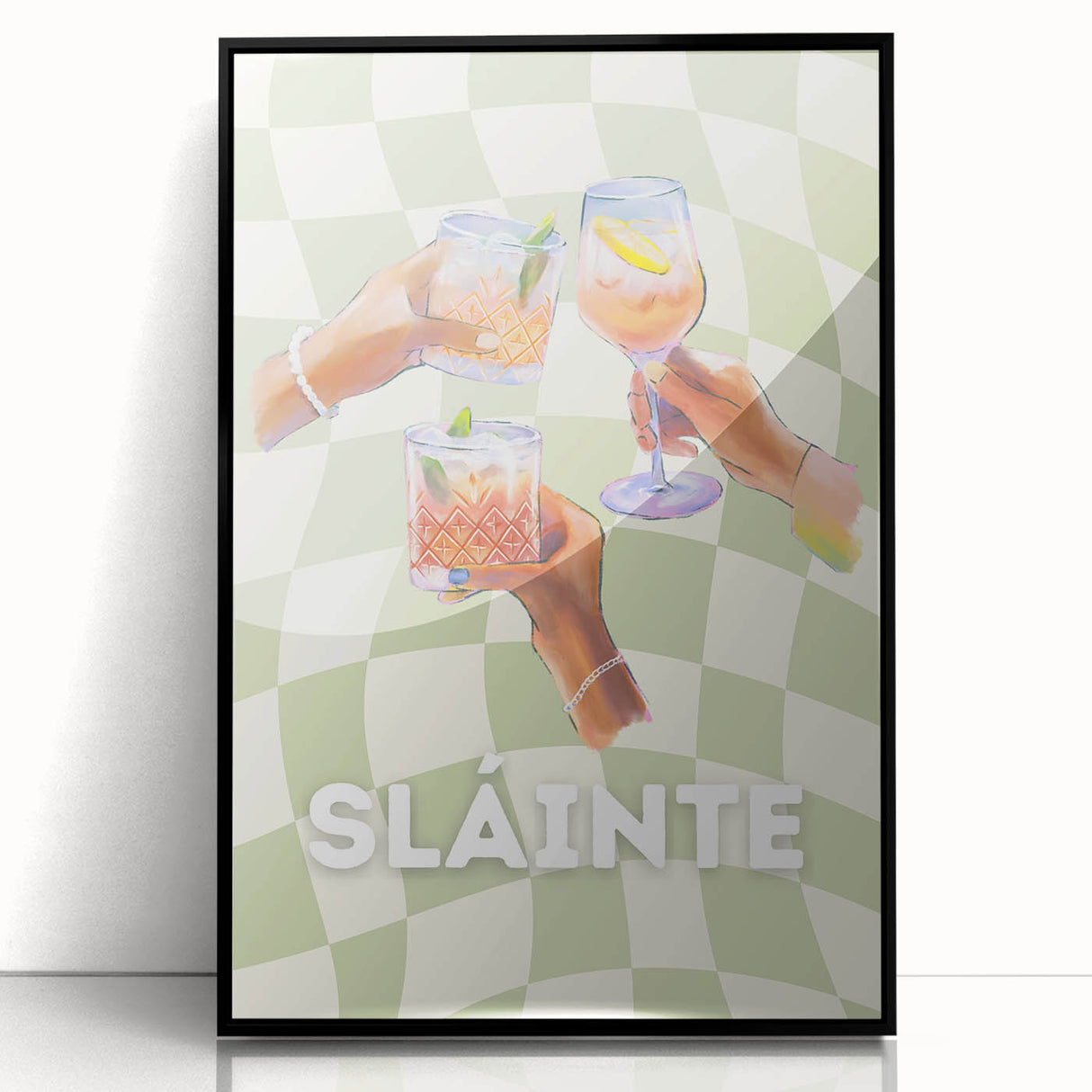 St. Patrick’s Day Wall Art - Irish Toast “Sláinte” Print