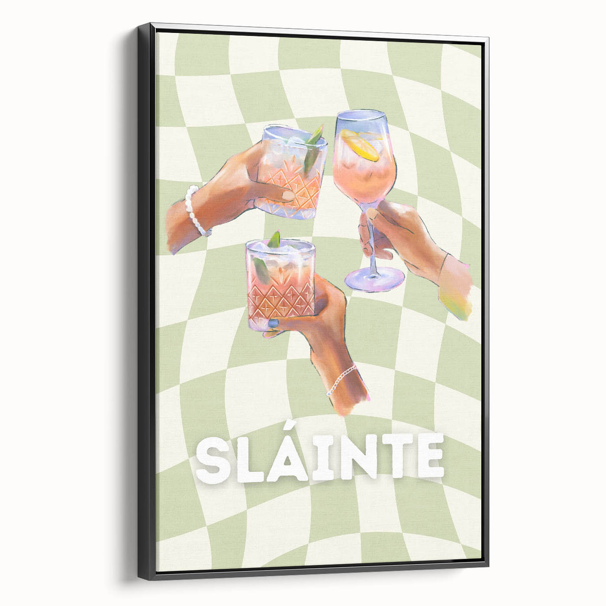 St. Patrick’s Day Wall Art - Irish Toast “Sláinte” Print