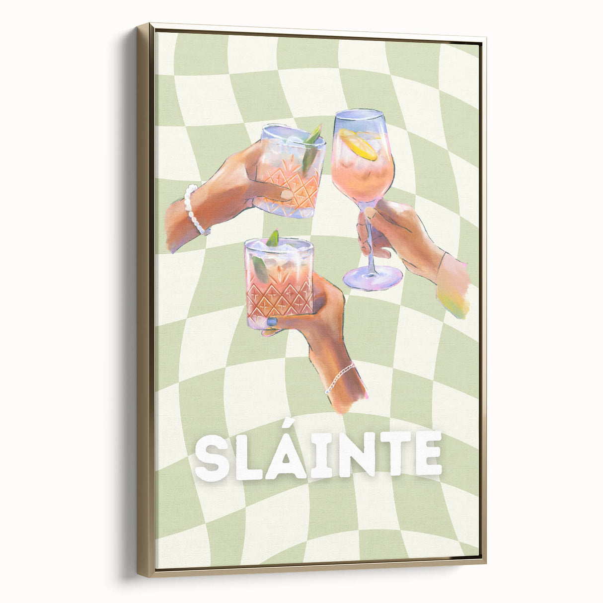 St. Patrick’s Day Wall Art - Irish Toast “Sláinte” Print