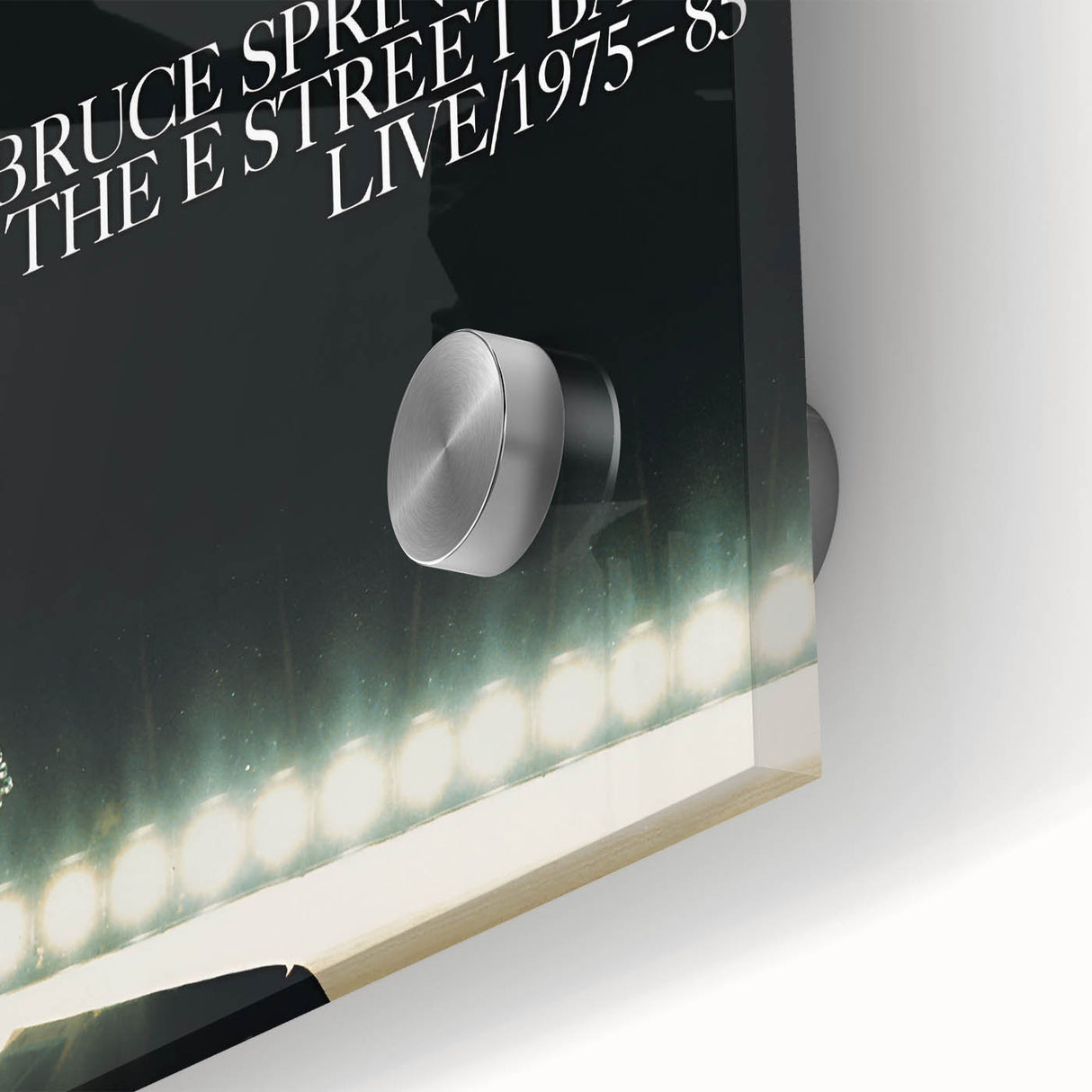 Retro Wall Art – Bruce Springsteen Live 1975-85 Canvas Print