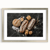 Rustic Artisan Bread - Bakery-Inspired Wall Art for Kitchen