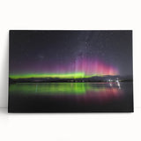 Large black and white photograph of Tasmania scenery on stretched canvas, suitable for kitchen wall art.