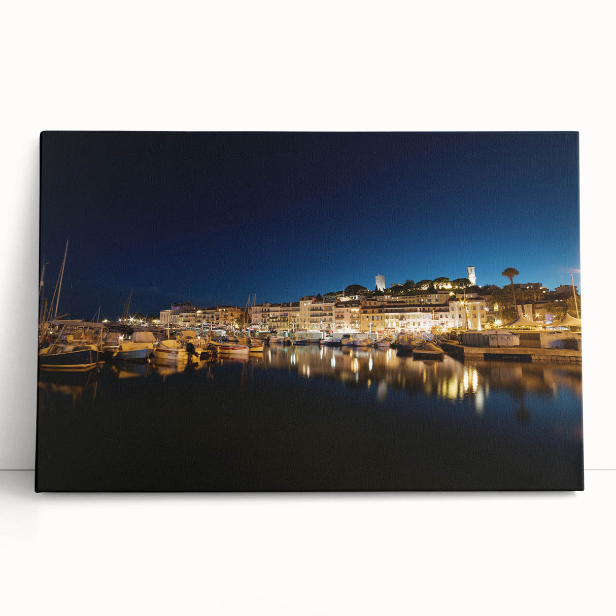 Black and white photograph of Porto's coastal cityscape on large stretched canvas, suitable for kitchen wall art.
