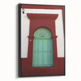 Black and white landscape art painting of Baja California on framed canvas, ideal for bedroom wall decor.