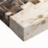 Black and white landscape art painting of Quintana Roo on stretched canvas, ideal for bedroom wall art.