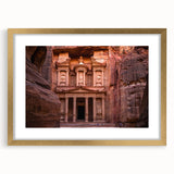 Extra large framed wall art of abstract Jordan scenery in textured gold and earth tones, suitable for living room decor.