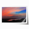 Extra large rolled print of Arkansas scenery with vibrant green tones, ideal for art wall dining room.
