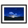 Extra large, textured abstract art print of Colorado Springs in vibrant colors on a framed canvas.