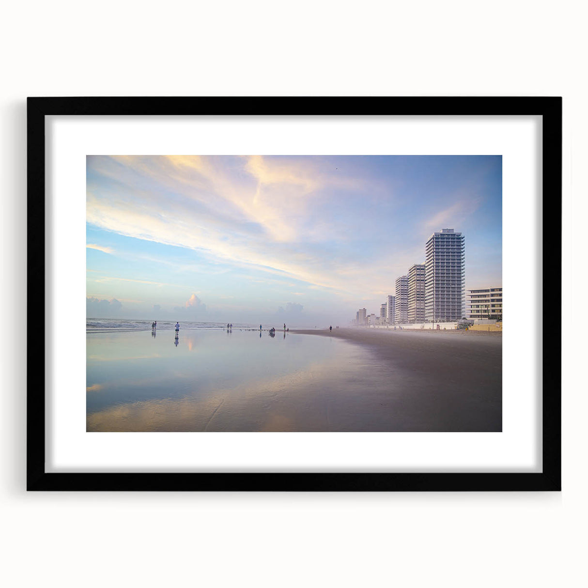 Extra large abstract art print featuring vibrant, colorful textures, ideal for living room wall decor.