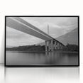 Large abstract wall art depicting Delaware scenery in muted earth tones on a framed acrylic.