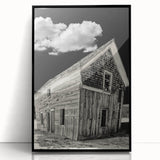 Large abstract wall art of an Idaho landscape in muted earth tones on a framed acrylic, ideal for modern living room decor.