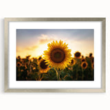 Textured art depicting a muted abstract landscape in silver frame, ideal for modern bedroom ambiance.