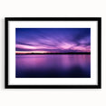 Colorful abstract art print of a textured New Jersey scenery in a large black frame, ideal for living room decor.