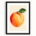 Peach Fruit Nursery Wall Art - Baby Room & Kids Room Decor