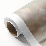 Abstract landscape wall art on rolled canvas showcases vibrant colors and dynamic shapes, ideal for modern home decor. Packaged securely in a cardboard tube, this artwork adds a contemporary touch to any interior space.